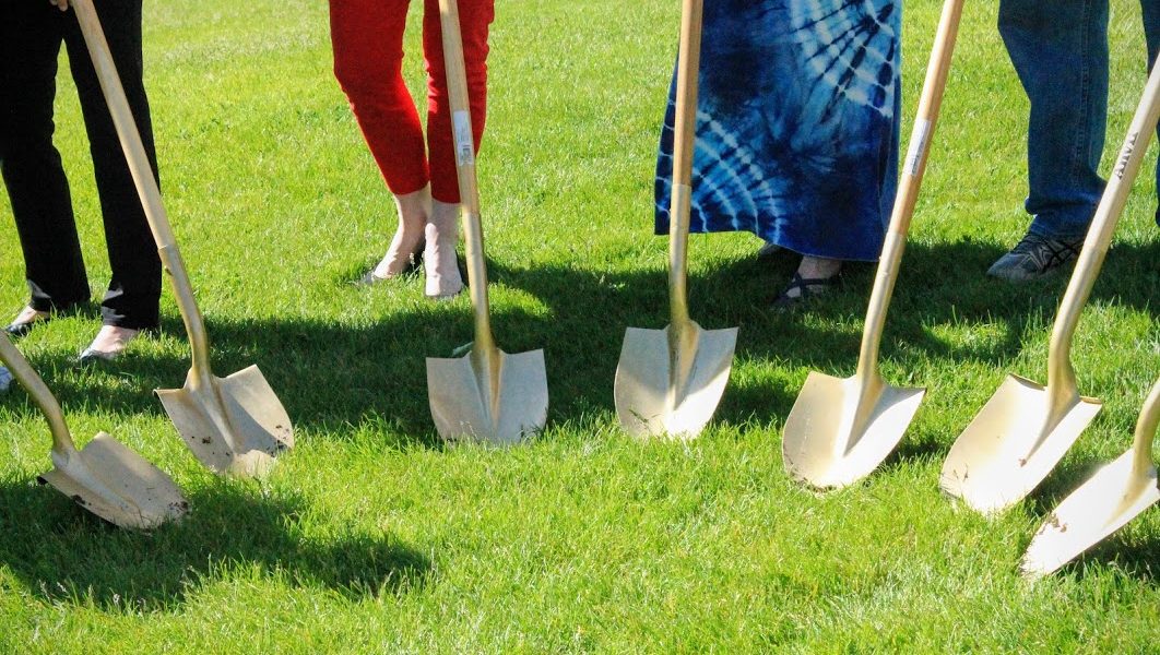 Groundbreaking for the Gold Star Families Memorial Monument in North Ogden Utah